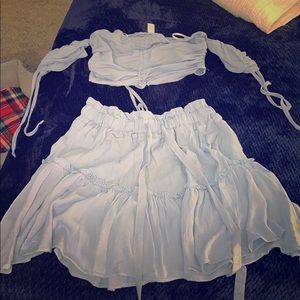 Two piece festival outfit